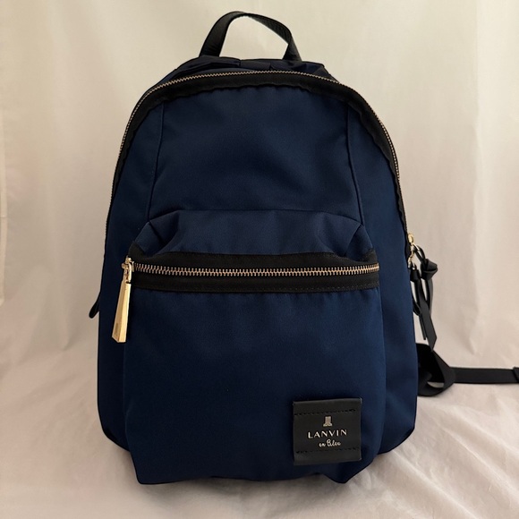 Lanvin en Bleu Women’s backpack in Navy Blue - Picture 2 of 16